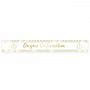 Botanical Celebration 'On your Confirmation' Foil Banner - 2.7m Botanical Celebration 'On your Confirmation' Foil Banner - 2.7m