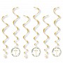 Botanical Celebration Cross Hanging Swirl Decorations Botanical Celebration Cross Hanging Swirl Decorations