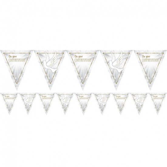 Confirmation Dove Bunting - 4m