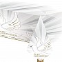 Confirmation Dove Plastic Tablecover - 1.8m x 1.2m 
