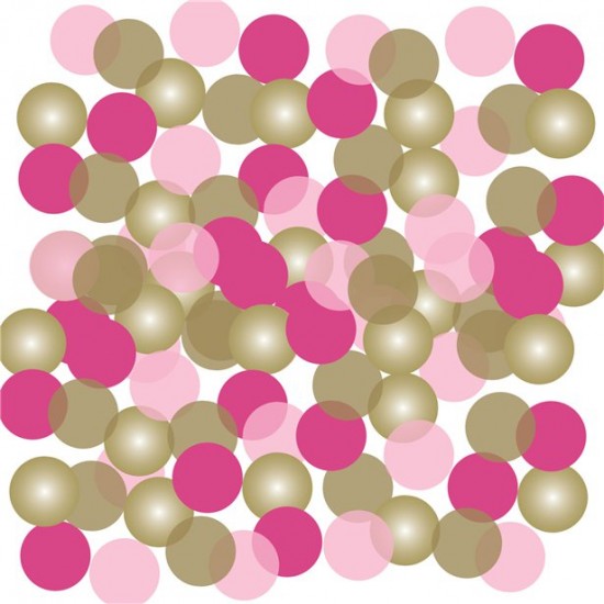 Pink First Communion Paper Confetti