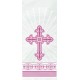 Pink Radiant Cross Plastic Cello Bags (20ct)