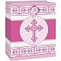 Pink Radiant Cross Medium Gift Bag