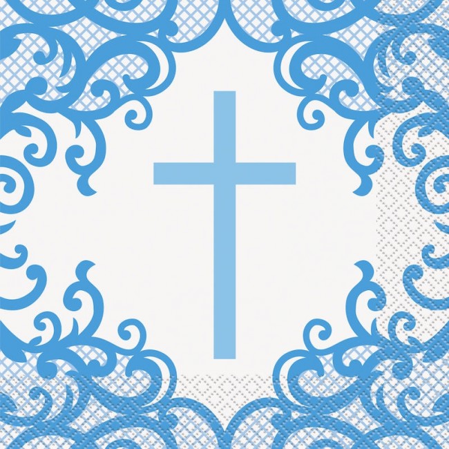 Blue Cross Luncheon Napkins 16ct Blue Cross Luncheon Napkins 16ct