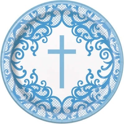 Blue Cross Paper Plates - 23cm (8pk) Blue Cross Paper Plates - 23cm (8pk)