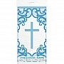 Blue Cross Plastic Tablecover 1.37m X 2.13m