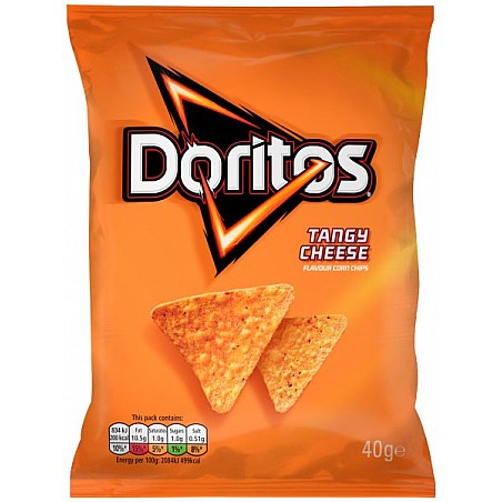 Doritos Tangy Cheese (32 x 40g) Doritos Tangy Cheese (32 x 40g)