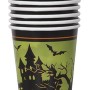 Halloween Haunted House 9Oz. Cups (8pk)