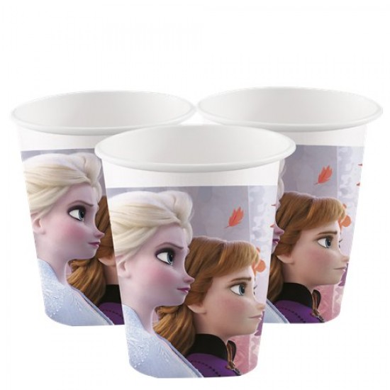 Disney Frozen 2 Paper Party Cups - 200ml