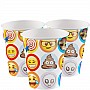 Emoji Cups - 255ml Paper Party Cups (8pk)