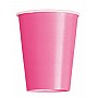 Hot Pink Paper Cups - 270ml (14pk)