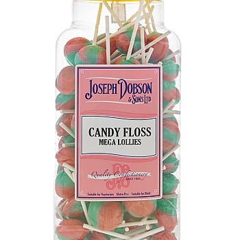 Dobsons Mega Candyfloss Lollies
