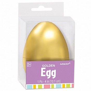 Easter Fillable Golden Egg - 10cm Easter Fillable Golden Egg - 10cm
