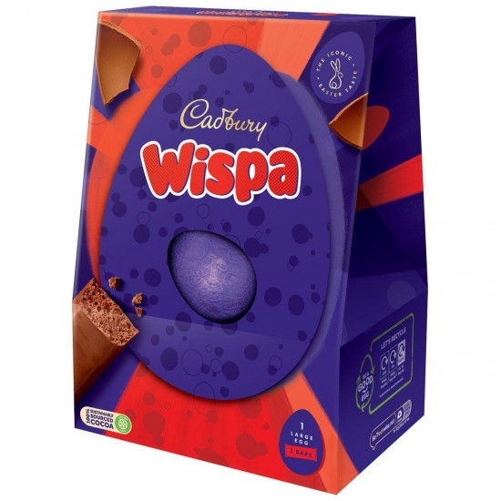 Cadbury Wispa Large Easter Egg 224g