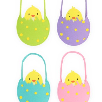 Felt Easter Bags - Assorted Felt Easter Bags - Assorted