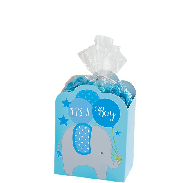 Baby Shower Blue Favour Box Kit Baby Shower Blue Favour Box Kit
