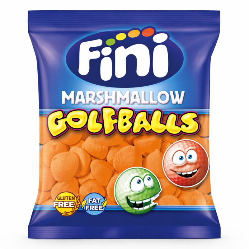 Fini Orange Malllow Golf Balls 1kg Fini Orange Malllow Golf Balls 1kg