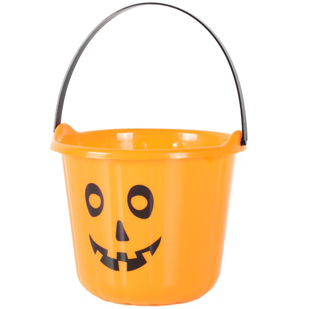 Orange Pumpkin Bucket