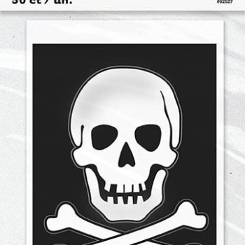 Skeleton Plastic Treat Bags 50pk