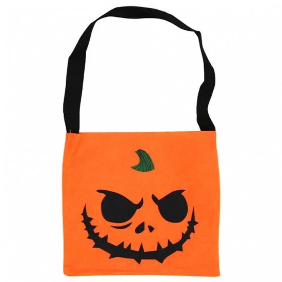 Halloween Pumpkin Felt Bag