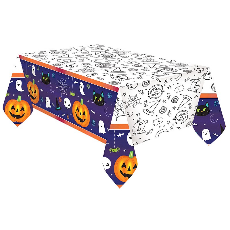 Halloween Friends Paper Tablecover Halloween Friends Paper Tablecover