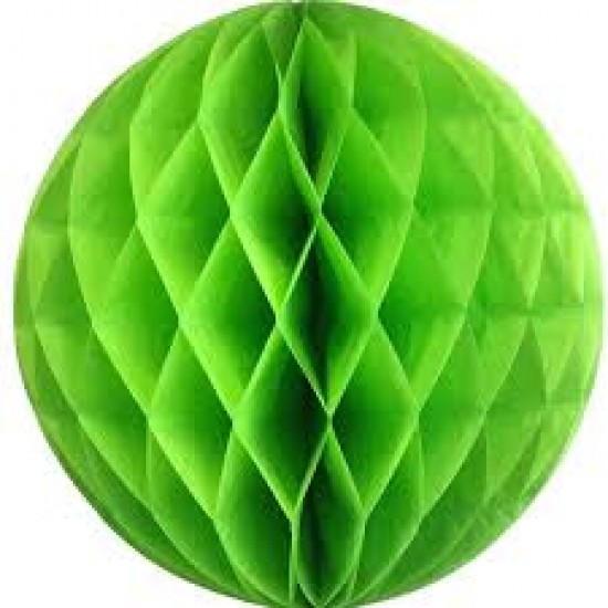 Honeycomb Balls 10 Lime Green 1CT