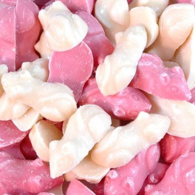Hannahs Pink & White Mice (3kg) Hannahs Pink & White Mice (3kg)