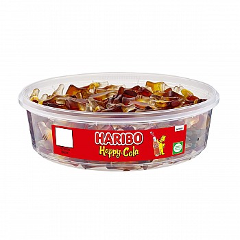 Haribo Happy Cola Bottles Tub