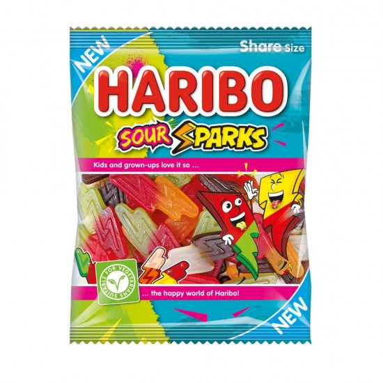 Haribo Sour Sparks Share Bags (175g)