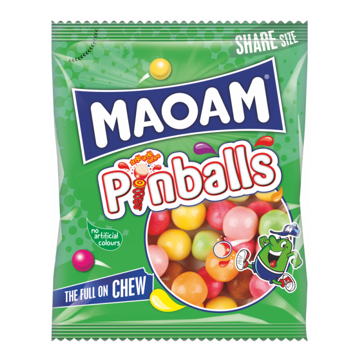 Maoam Pinball Share Bags (140g) Maoam Pinball Share Bags (140g)
