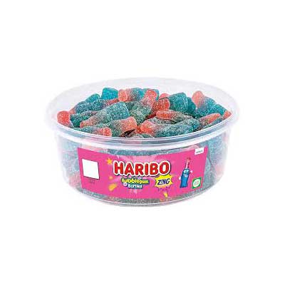 Haribo Bubblegum Bottles Tub Haribo Bubblegum Bottles Tub