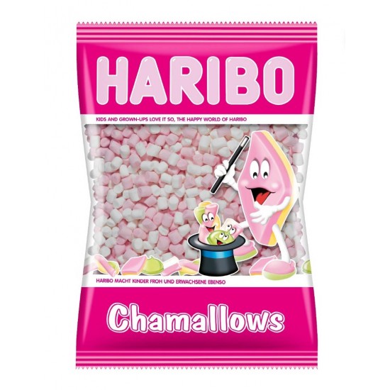 Haribo Chamallows Mini Pink & White Retro Kids Sweets - 1kg