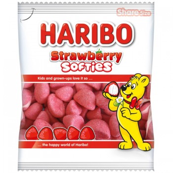 Haribo Strawberry Softies Single 140g