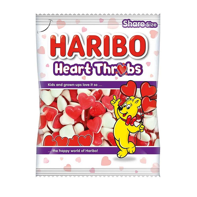 Haribo Heart Throbs Bags Haribo Heart Throbs Bags
