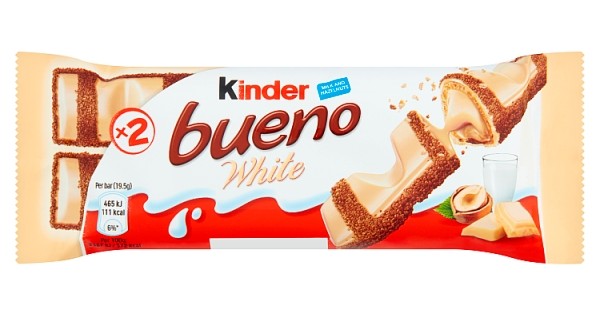 Kinder Bueno White Milk and Hazelnuts, Kinder Chocolate