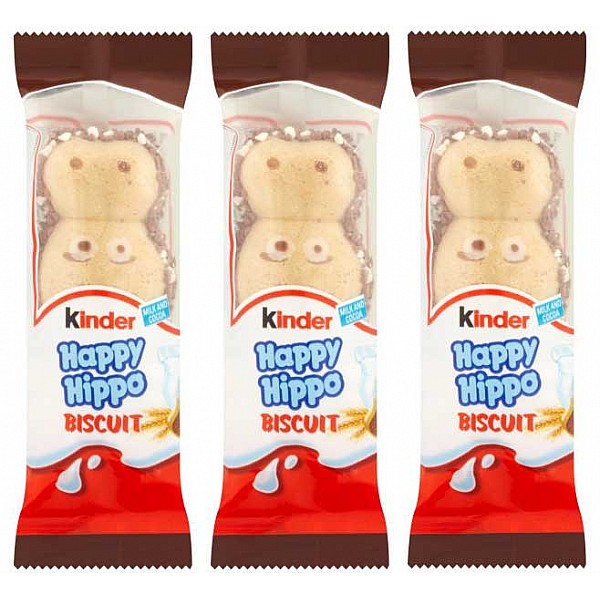 Kinder Happy Hippo Chocolate Biscuit Kinder Happy Hippo Chocolate Biscuit