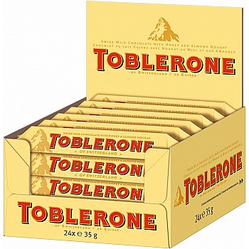 Toblerone Standard Bar 35g Single Toblerone Standard Bar 35g Single