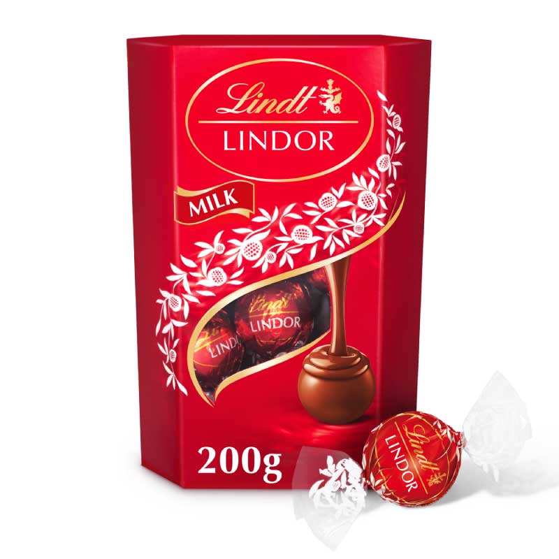 Lindt Lindor Milk Chocolate Cornet (200g) Lindt Lindor Milk Chocolate Cornet (200g)
