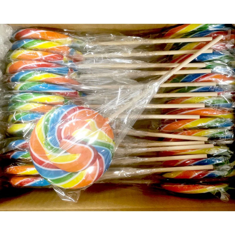 Large Rainbow Wheel Pop Large Rainbow Wheel Pop