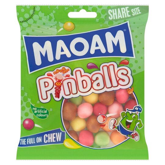 Maoam Pinballs Share Bag Single 140g Maoam Pinballs Share Bag Single 140g