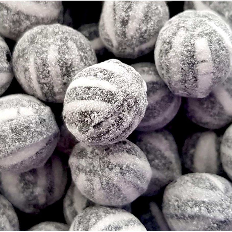 Maxons Black Bullseyes Traditional Sweets