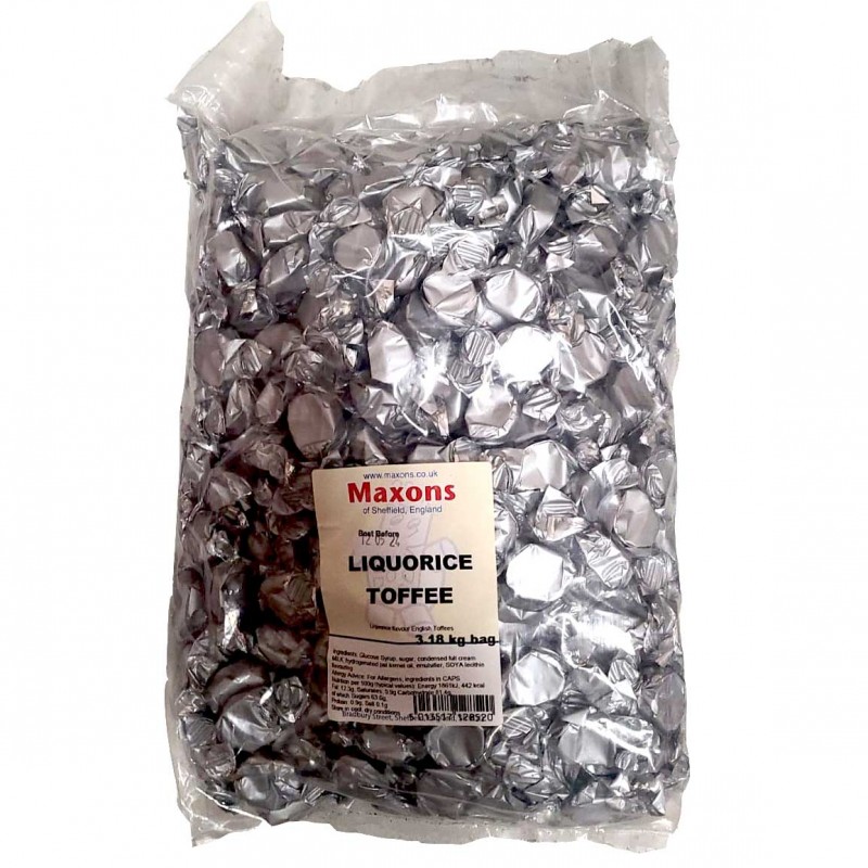 Maxons Liquorice Toffee Traditional Sweets Maxons Liquorice Toffee Traditional Sweets