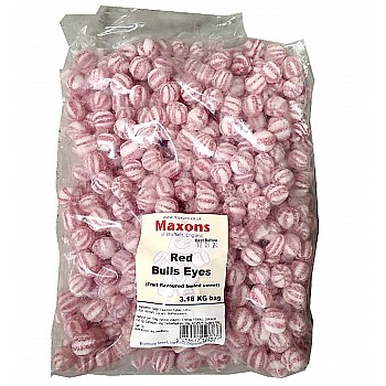 Maxons Red Bullseyes Traditional Sweets Maxons Red Bullseyes Traditional Sweets