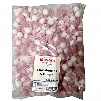 Maxons Strawberry & Cream Traditional Sweets Maxons Strawberry & Cream Traditional Sweets