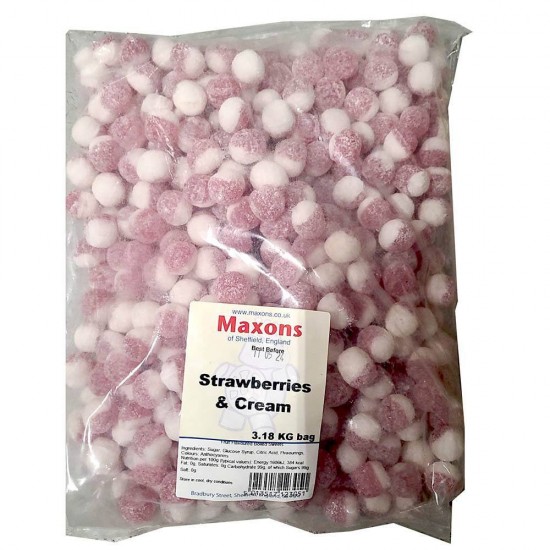 Maxons Strawberry & Cream Traditional Sweets