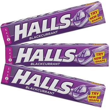 Halls Mentho-Lyptus Blackcurrant