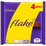 Cadbury Flake Chocolate Bar 4 Pack