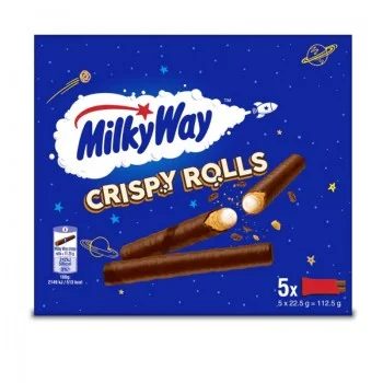 NEW Milky Way Crispy Rolls 5pk x 22.5g