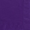 Purple Napkins - 33cm (20pk)