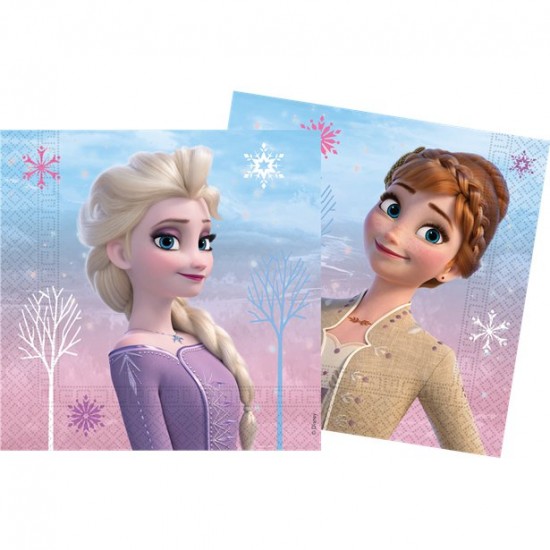 Disney Frozen 2 Wind Spirit Paper Napkins - 33cm